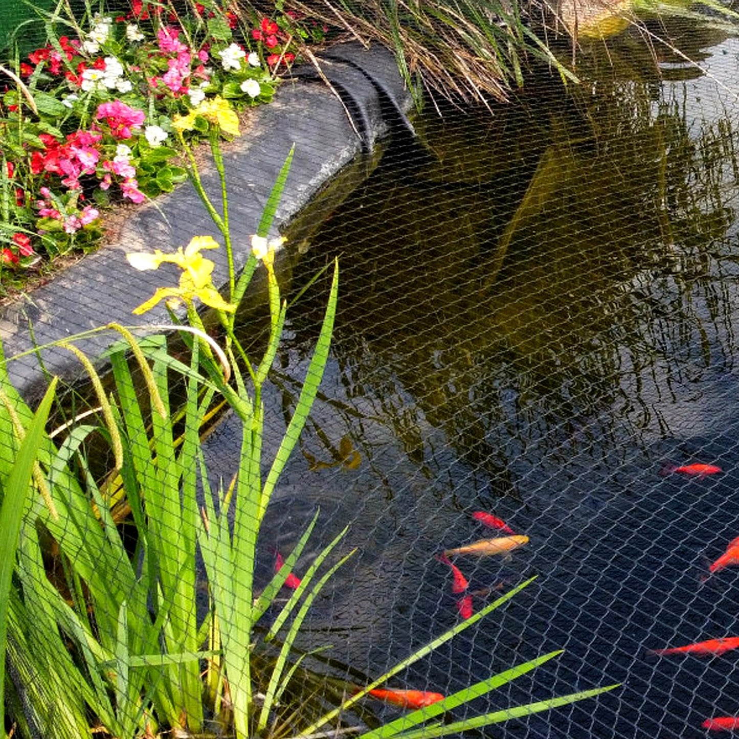 yarlung 2 Pack 4x7 Feet Pond Liner, 20 Mil Small Pond HDPE Mat Black KOI Pond Liner for Fish Ponds, Waterfall, Garden Fountains
