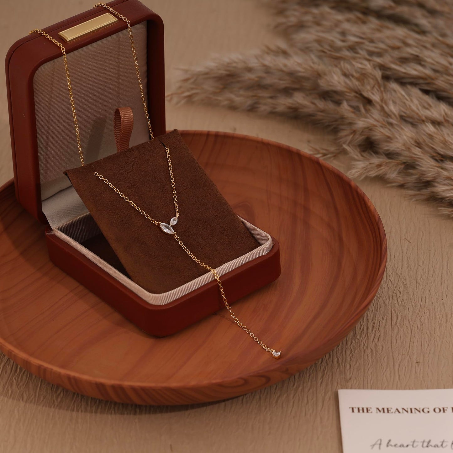FUCJOEE Long Gold Necklaces for Women - Dainty Lariat Necklace 14K Gold Plated CZ Y Tear Drop Necklaces for Women Trendy Simple Summer Long Gold Necklace Beach Gold Jewelry Gifts