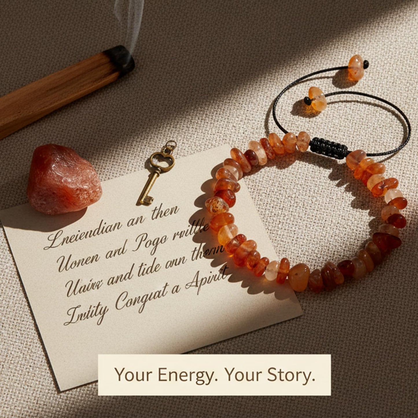 Woven Adjustable Irregular Beaded Carnelian Bracelet-Chakra Bracelets for Women Relive Anxiety Healing Crystals Carnelian Jewelry for Birthday Valentine's Day Mother's Day Thanksgiving Day Christmas Gifts