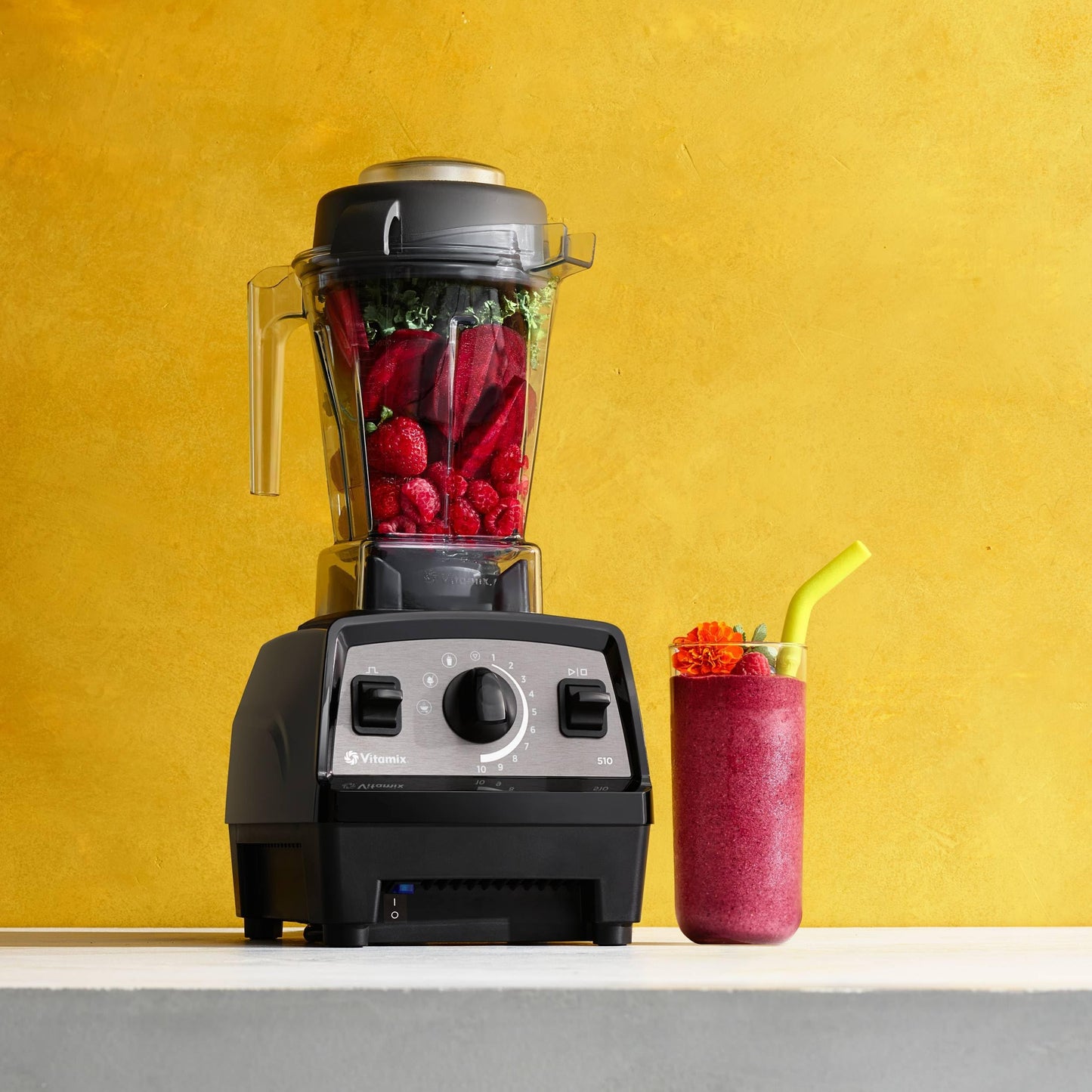 Vitamix Propel 510 Blender with Simply Smoothies Cookbook, 3 Preset Blending Programs, Professional-Grade, 48-oz Container, Black