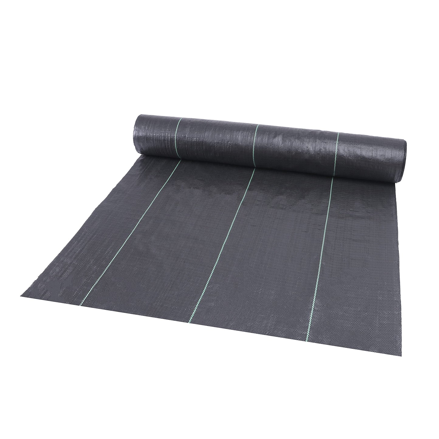 EXTRAEASY Weed Barrier Fabric 3.2oz Heavy Duty - 3ft x 100ft Landscape Fabric | Easy Install & Rugged Plastic Ground Cover Weed Barrier with UV Protection for Gardens, Landscaping Fabric
