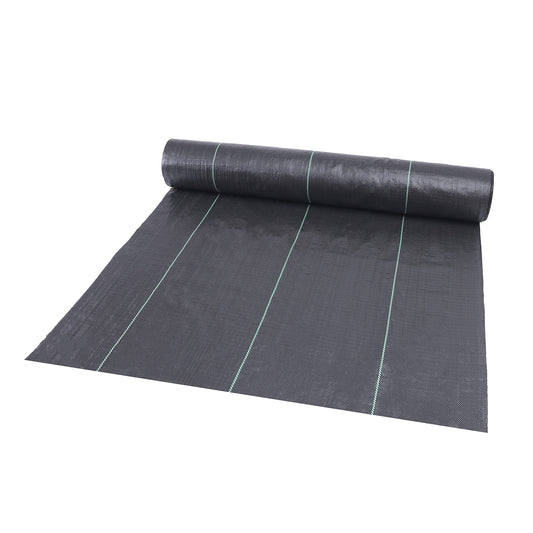 EXTRAEASY Weed Barrier Fabric 3.2oz Heavy Duty - 3ft x 300ft Landscape Fabric | Easy Install & Rugged Plastic Ground Cover Weed Barrier with UV Protection for Gardens, Landscaping Fabric