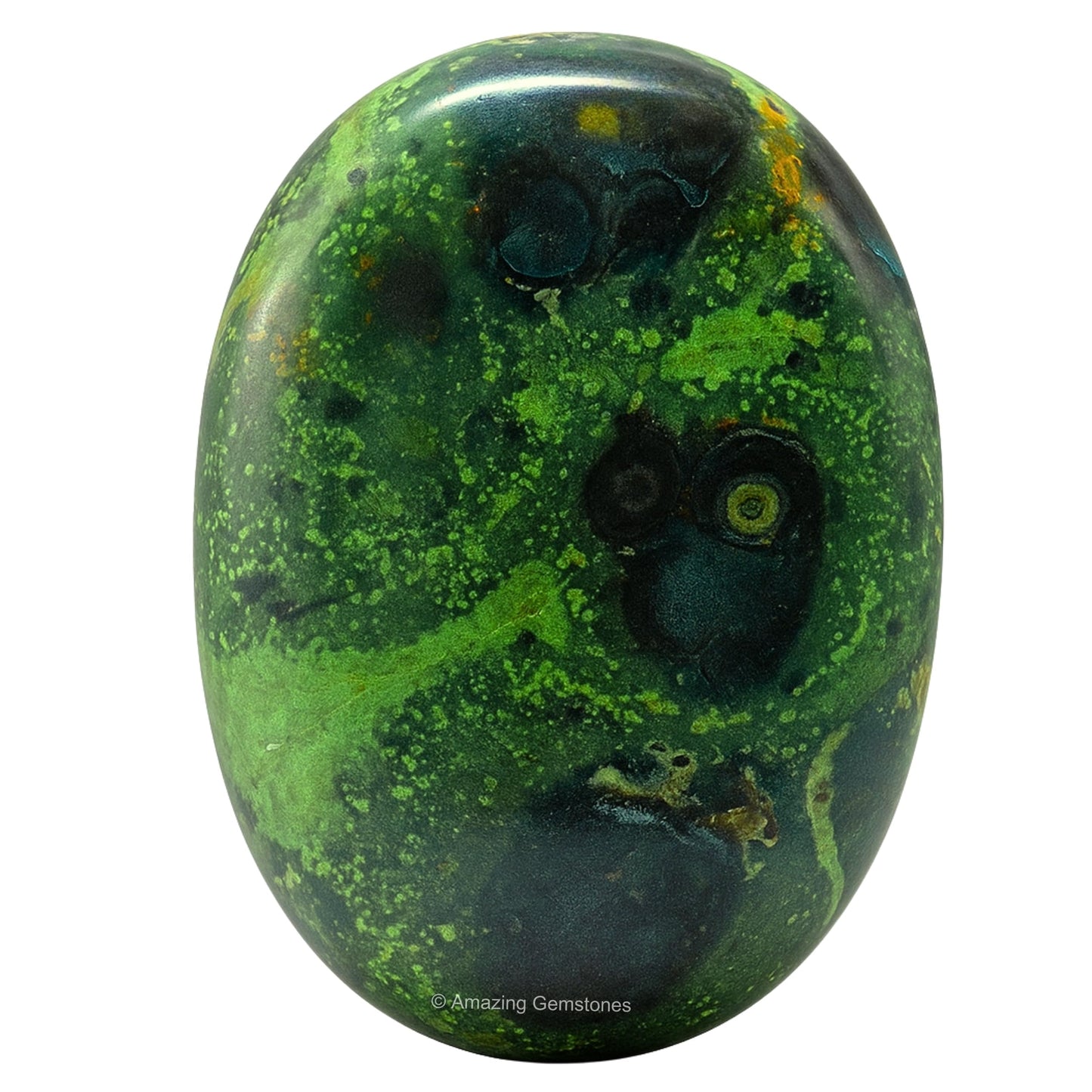 Amazing Gemstone Kambaba Jasper Crystals and Healing Stones - Large Palm Stone Crystals Piedra - Crystal for Good Luck, Balanced Positive Energy, Meditation - Unique Stocking Stuffers, Gifts for Women