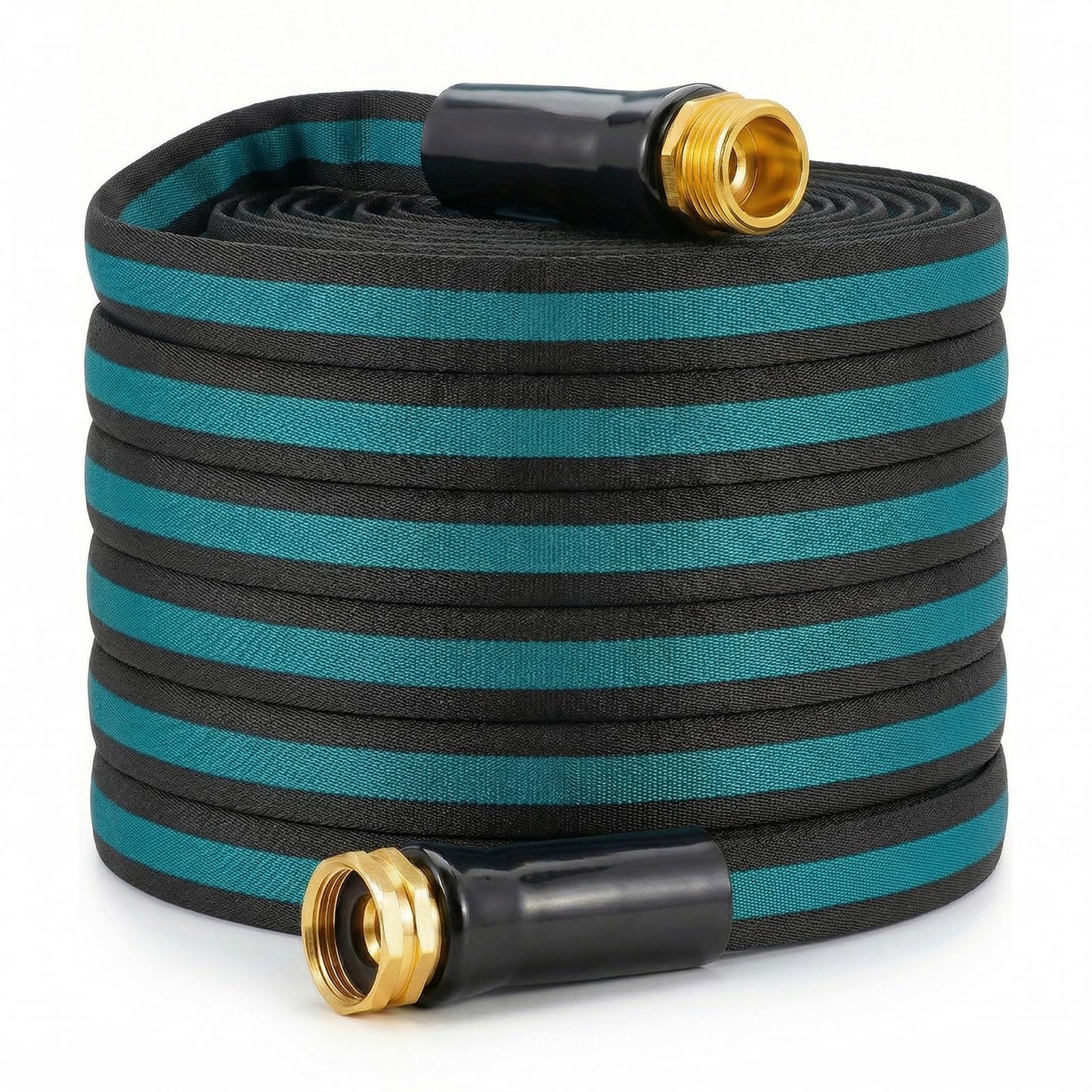 50FT Lightweight Garden Hose – Kink-Resistant, Flexible, High-Pressure Hose for Outdoor Watering, Lawn Care, Garden, and Car Cleaning