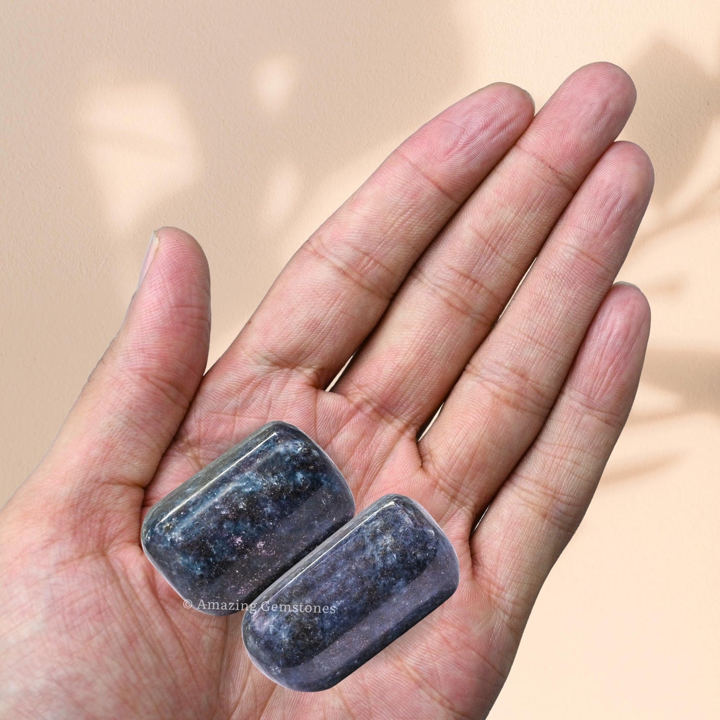 Amazing Gemstone Ruby Kyanite Crystals and Healing Stones Tumbled - 1000+ Carats Ruby Kyanite Stone, Natural Healing Stones for Energy Balance, Stress Relief - Premium Polished Gems Rocks