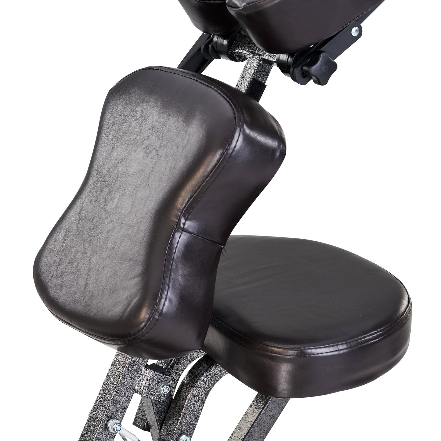 Master Massage Bedford Massage Chair Full Body Portable- Lightweight Massage Chair with Carrying Case-Tattoo Chair Height Adjustable Folding Chair Face Cradle Salon SPA (Coffee)