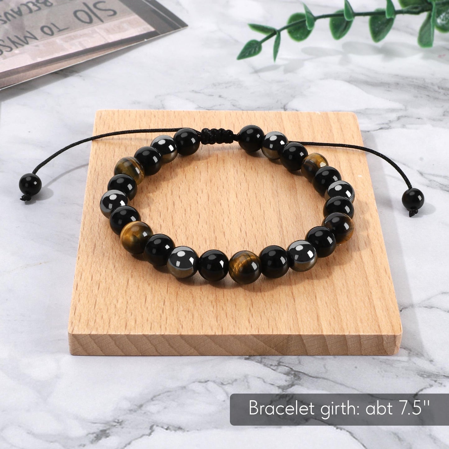 WZHENAINI Unique Confirmation Bracelets for Men Birthday Gifts Encouragement Inspire Gift for Son Nephew Brothers Bracelet