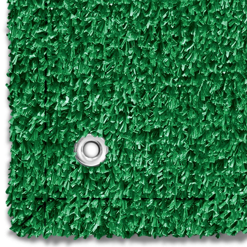 House, Home and More Outdoor Turf Rug - Green - 10 Feet X 15 Feet