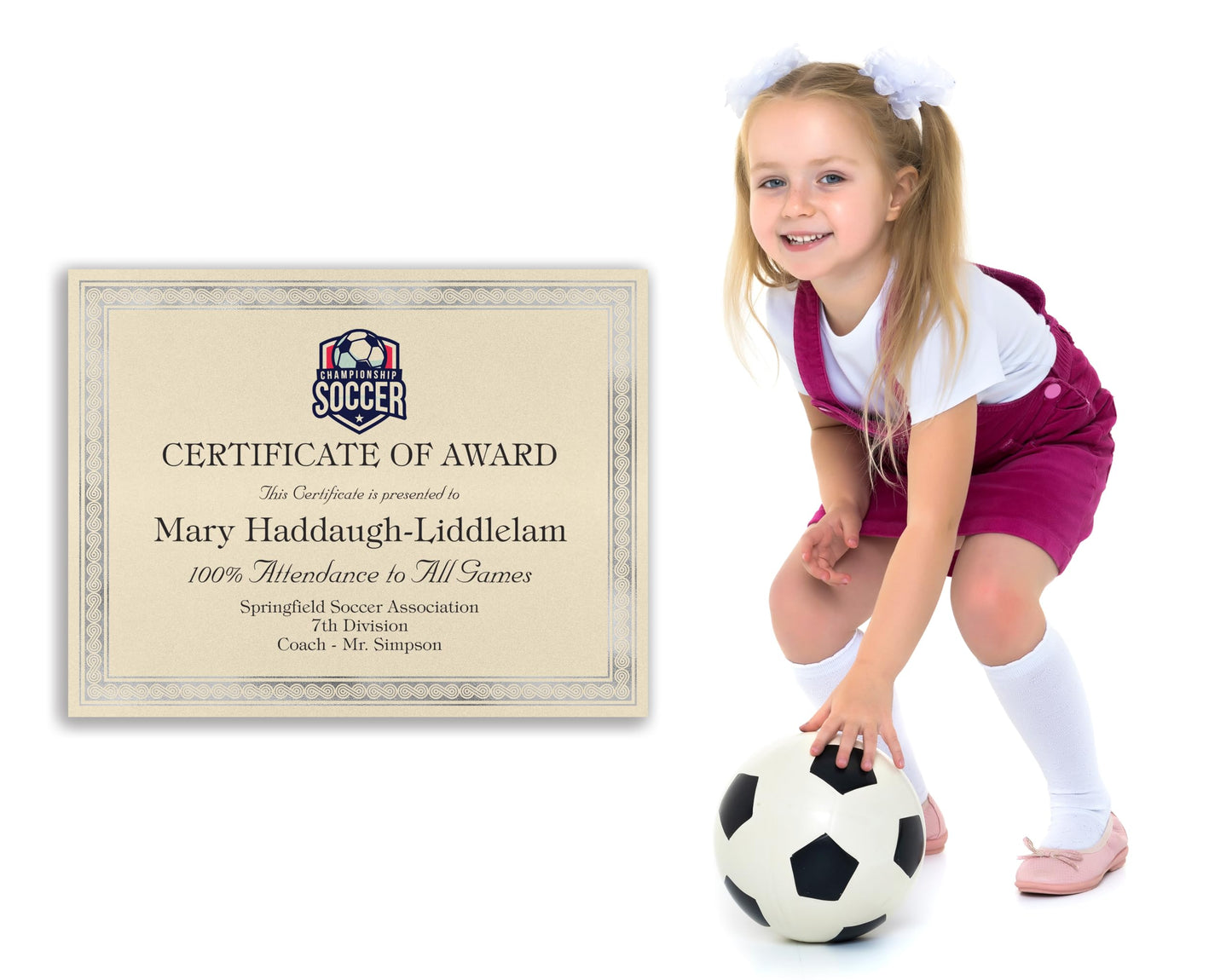 Better Office Products 50 Sheet Award Certificate Paper, Silver Foil Metallic Border, Ivory Letter Size Blank Paper, Diploma Certificates, Laser and Inkjet Printer Friendly, 8.5 x 11 Inches