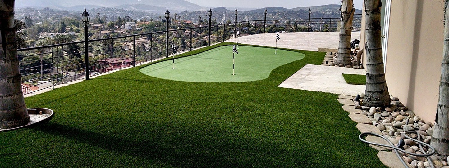 New 15' Foot Roll Artificial Grass Turf Synthetic Fescue Pet Sale! Many Sizes! (Premium 15' x 35' = 525 Sq Ft)