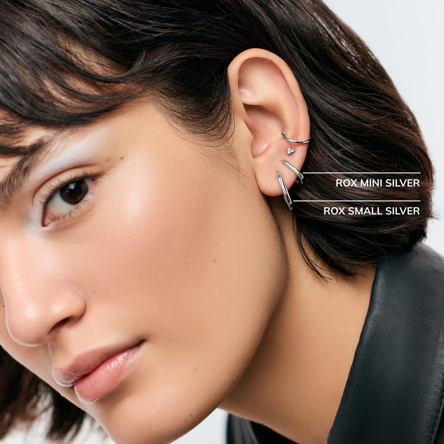 Ana Luisa Rox Earrings Collection - Chic 14K Gold Plated & Rhodium Silver Hoops in Small & Mini Sizes | Hypoallergenic | Water-Resistant | Tarnish-Free | Crafted in 100% Recycled Sterling Silver