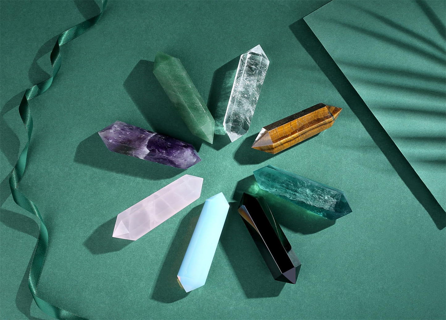 YATOJUZI 3.5" Amethyst Healing Crystals Wand Natural Crystals and Healing Stones Large Hexagonal Amethyst Crystal Points for Meditation Divination Reiki Energy Balancing 1PCS