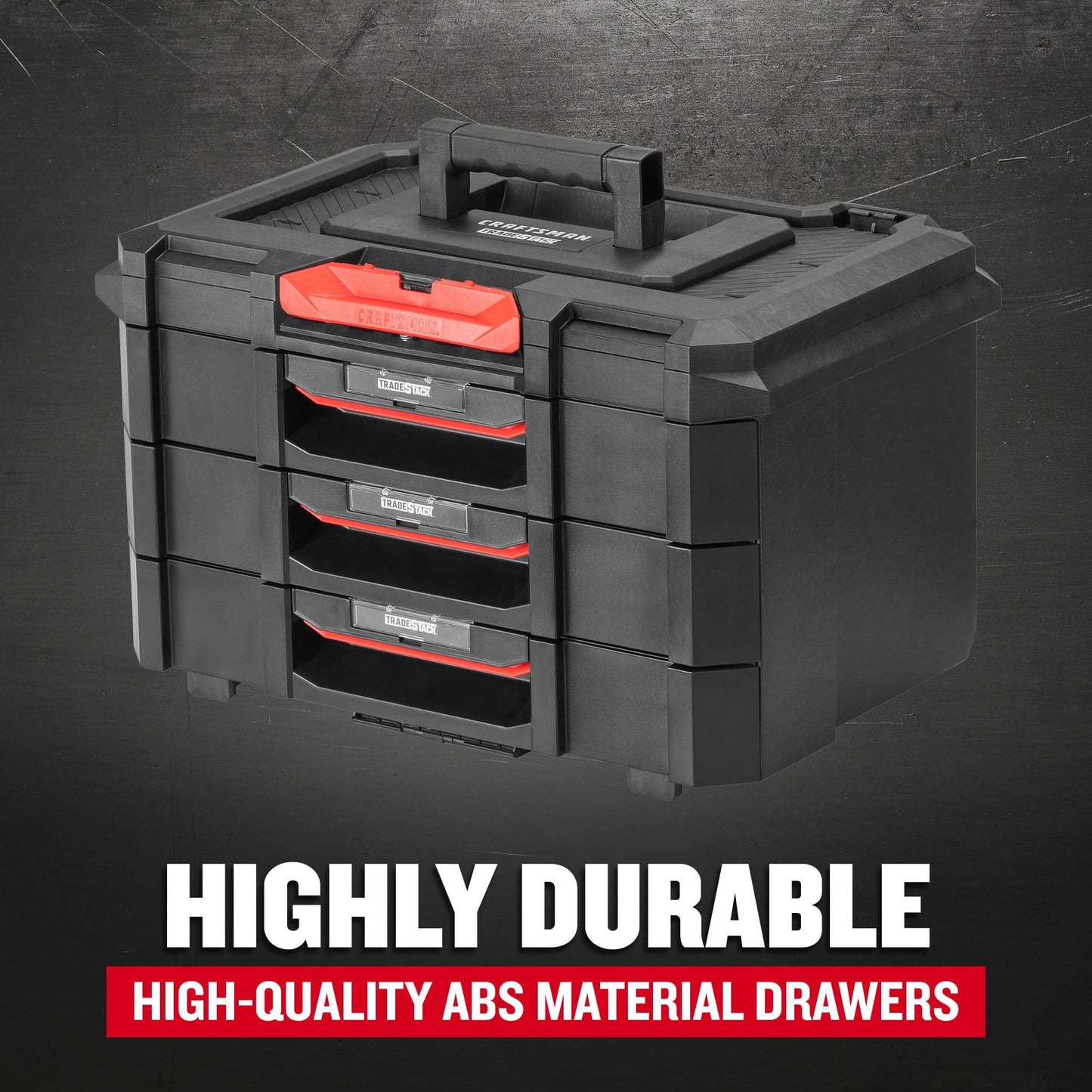 CRAFTSMAN Tradestack 3 Drawers Unit (CMST21405)