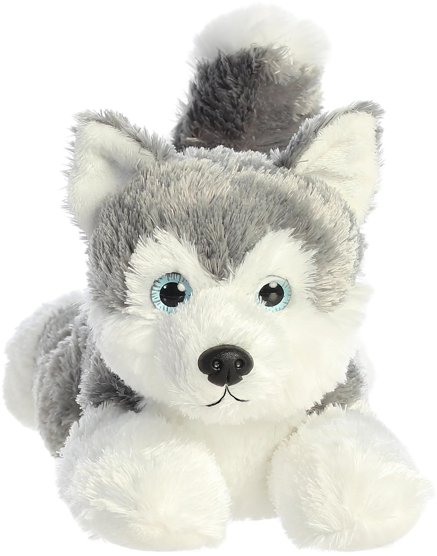 Aurora® Adorable Flopsie™ Shadow™ Stuffed Animal - Used to Create Imaginative Play Adventures - Perfect for Birthdays, Kids and Adults, All Ages - Gray 12 Inches