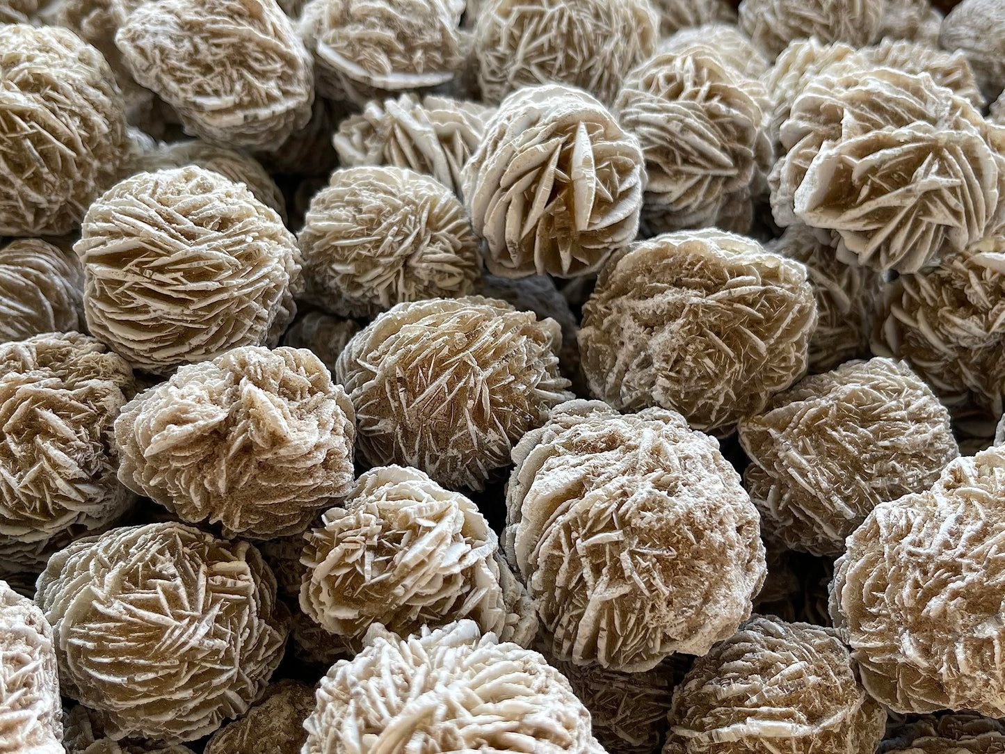 GAF TREASURES Wholesale Raw Desert Rose Crystals, Natural Desert Rose Stone, Natural Rough Desert Rose Crystals, Desert Rose Rough, Desert Rose Healing Crystals (Desert Rose, 0.5 Pound)