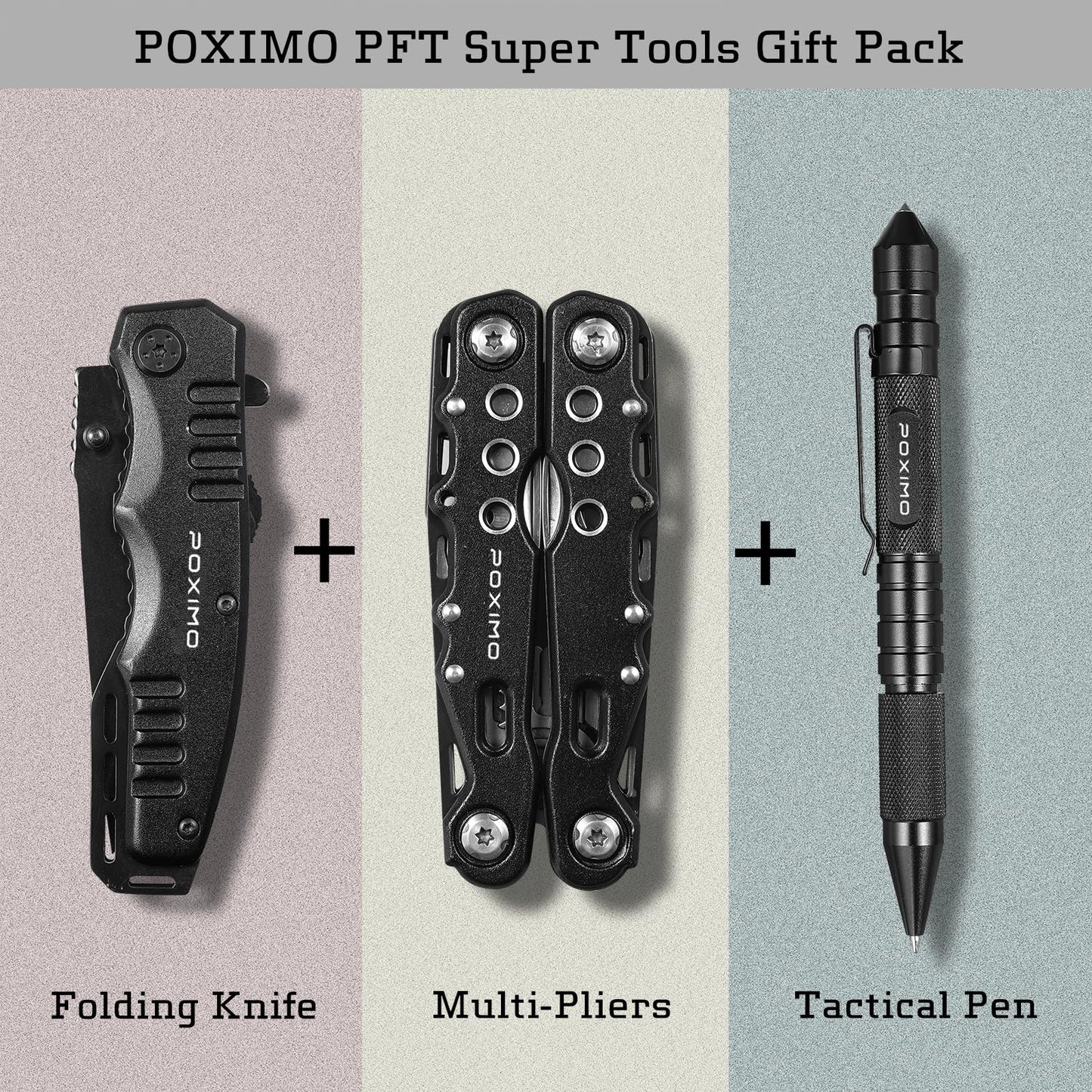 Birthday Gifts, Multitools Gift Set "Happy Birthday" for Birthday, Stocking stuffers Multit-tools Set with Multi-Pliers, Pocket Knife, Tactical Pen, Birthday Gift for Men Women(HAPPY BIRTHDAY)