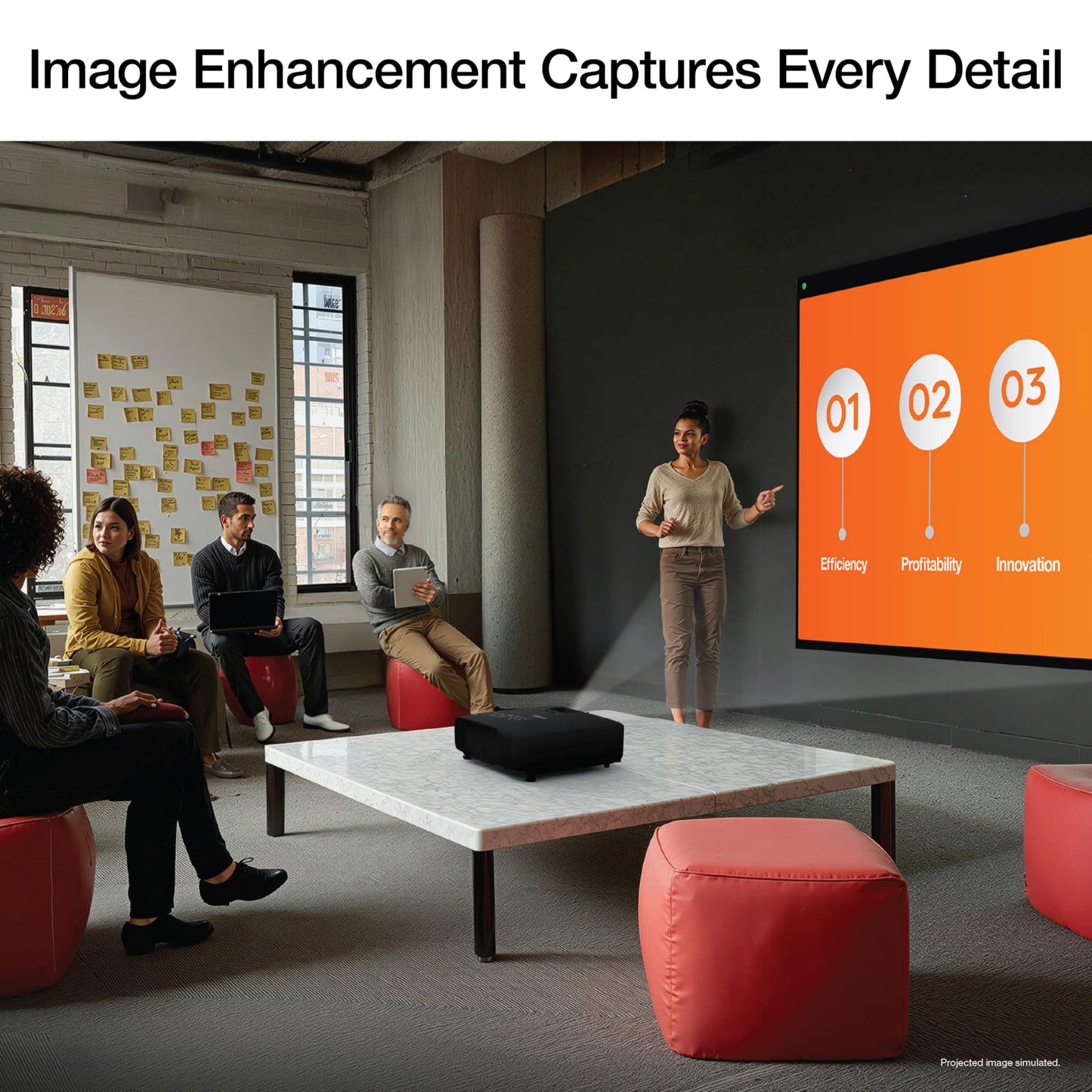 Epson Pro EX9270 Wireless 1080p 3LCD Projector 4,100 Lumens Color and White Brightness, Apple AirPlay, Miracast, Stream from Phone or Laptop, 2 HDMI Ports, 1.6x Optical Zoom, Built-In Speaker