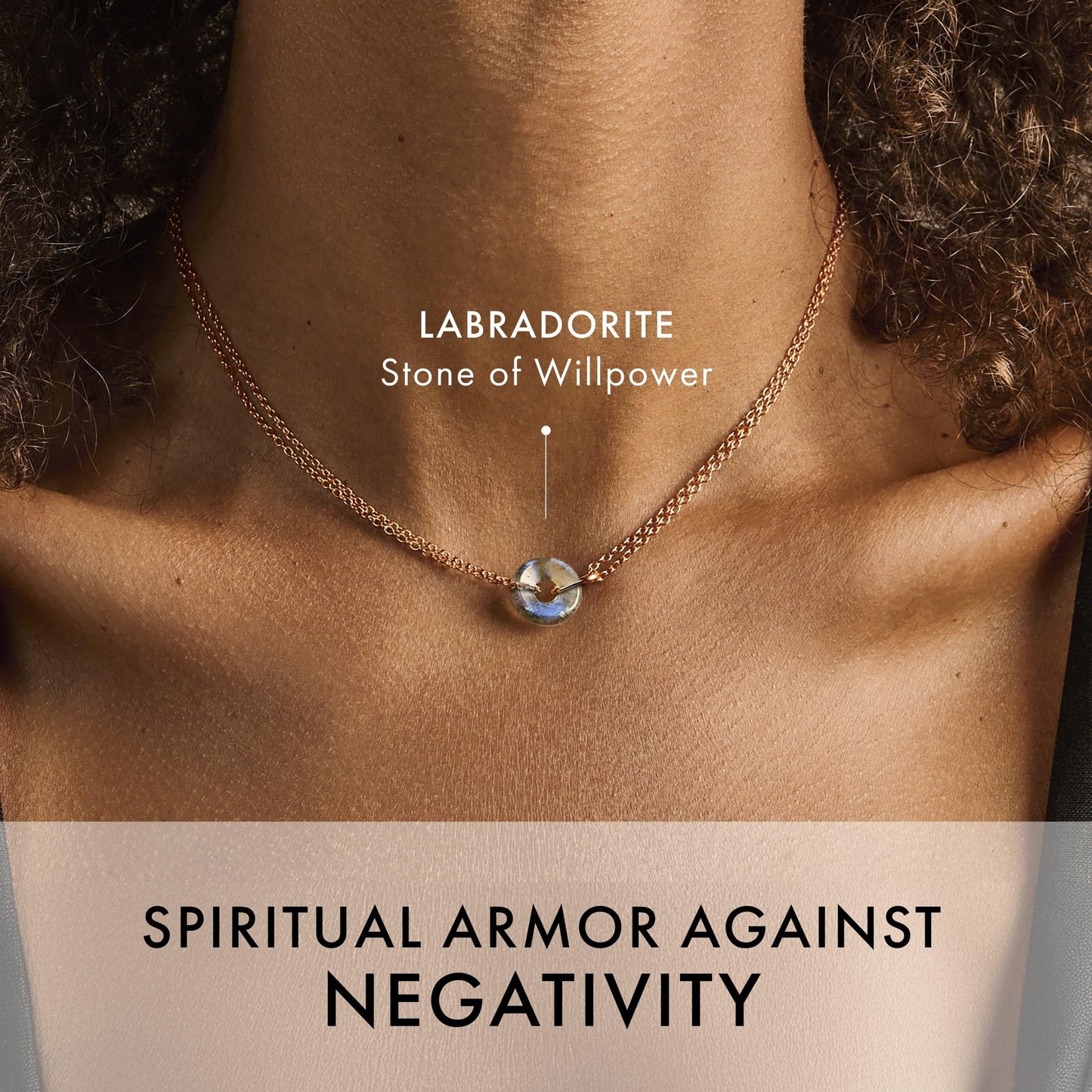Moon Magic Authentic Moonstone Necklace for Women | Onyx, Labradorite, Black Obsidian Necklaces/Real 925 Sterling Silver |18k Rose and Yellow Gold Enchanted Crystal Necklace for Women/Genuine Jewelry