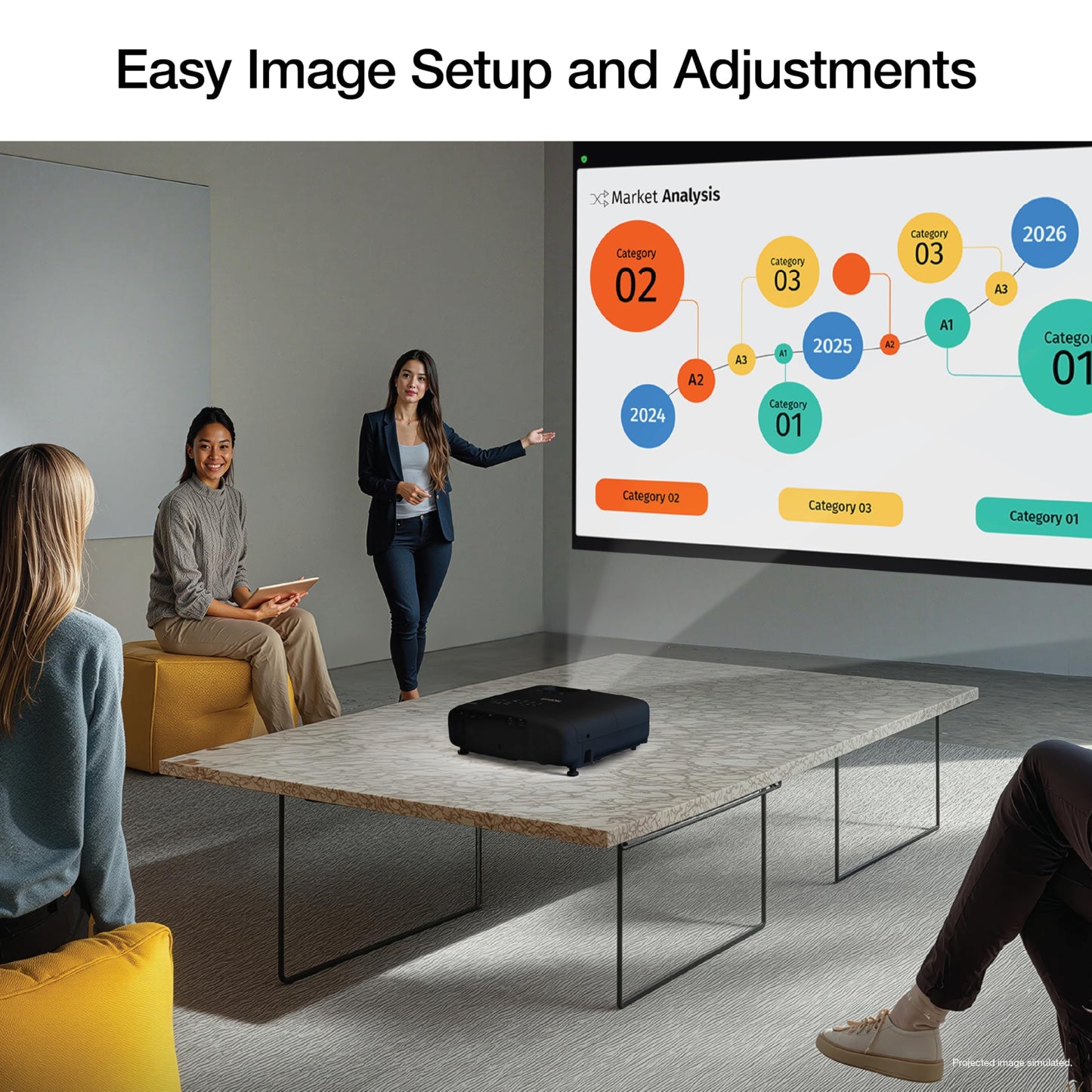 Epson Pro EX9270 Wireless 1080p 3LCD Projector 4,100 Lumens Color and White Brightness, Apple AirPlay, Miracast, Stream from Phone or Laptop, 2 HDMI Ports, 1.6x Optical Zoom, Built-In Speaker