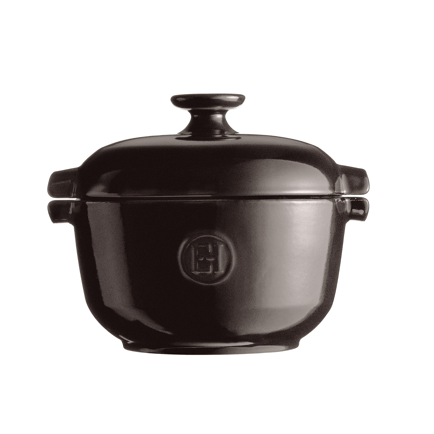 Emile Henry 2.5 qt Rice Pot | Charcoal