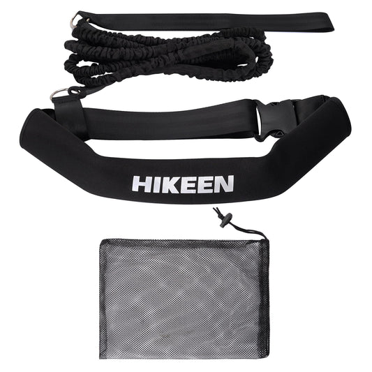 Hikeen Swimming Training Belt 4M Swimming Tether Swim in Place Harness Stationary Aquatic Resistance Belt