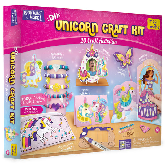 Imagimake 5-in-1 Awesome Craft Kit | Easter Crafts for Kids | Easter Toys | Arts & Crafts for Kids Ages 6-8 | Easter Gifts for Kids | Easter Gifts for Girls & Boys 5, 6, 7, 8, 9