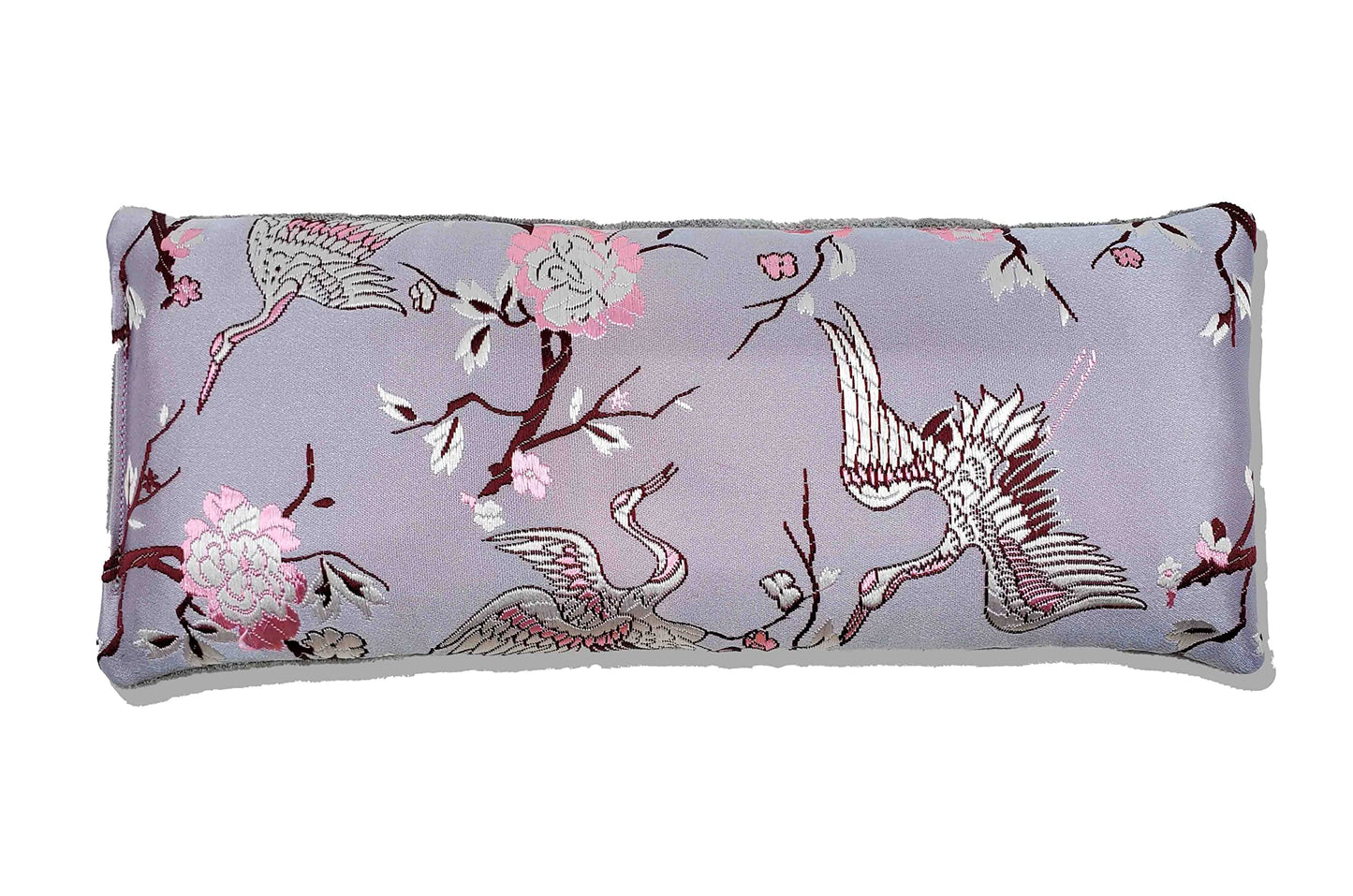 Candi Andi Handmade Luxe Serenity Eye Pillow - All-Natural Flaxseed - Unscented – Weighted Eye Mask for Yoga, Meditation, Hot & Cold Therapy - On a Wing - TEP-OW