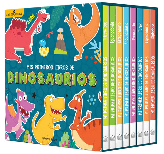My First Dino Board Book Boxed Set- Spanish (Spanish Edition)