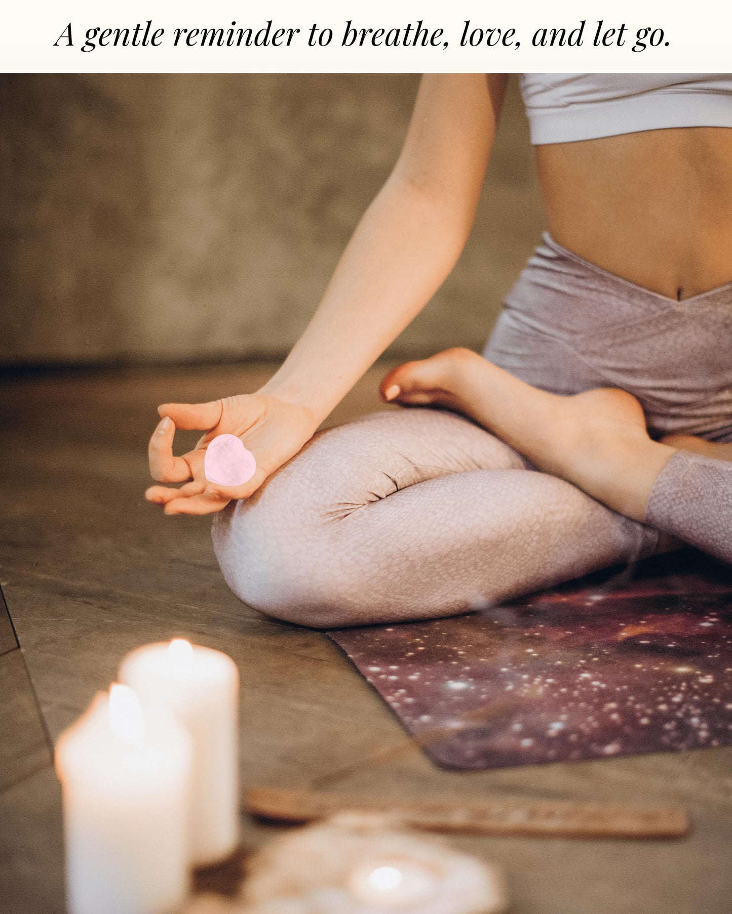 QianCannaor Crystals and Healing Stones Set for Anxiety, Relaxation Spiritual Crystals Gift for Meditation, Manifestation, Zen, Reiki, Fengshui (Keep Calm, You are Loved!)