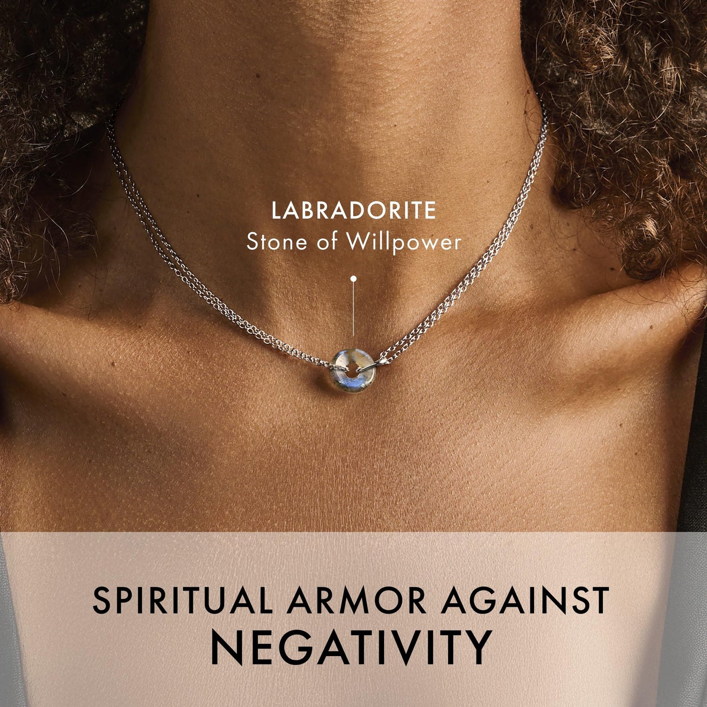 Moon Magic Authentic Moonstone Necklace for Women | Onyx, Labradorite, Black Obsidian Necklaces/Real 925 Sterling Silver |18k Rose and Yellow Gold Enchanted Crystal Necklace for Women/Genuine Jewelry