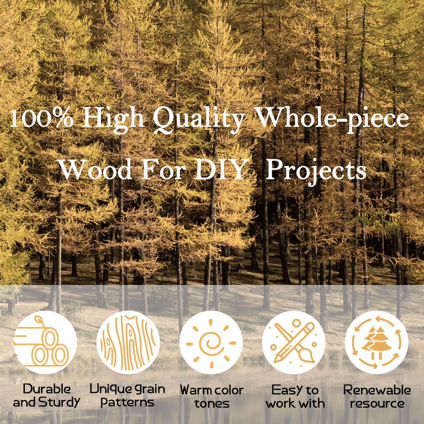 60 Pieces Unfinished Wood Coasters, GOH DODD 4 Inch Wooden Blanks with Non-Slip Pads for Laser Engraving Wood Burning Staining Painting Decoupage Housewarming Gifts Wedding Crafts Education, Square