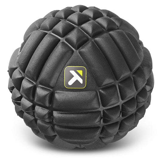 TRIGGERPOINT Performance Grid X Massage Ball for Deep Tissue Massage and Exercise Recovery, Black