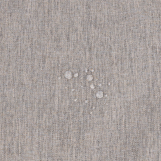 QILLOWAY Outdoor Chair Cushion for Patio Furniture, Waterproof Patio Cushions with Ties, Fade Resistant Replacement Pads for Outdoor Rocking Chairs,Tan,Grey