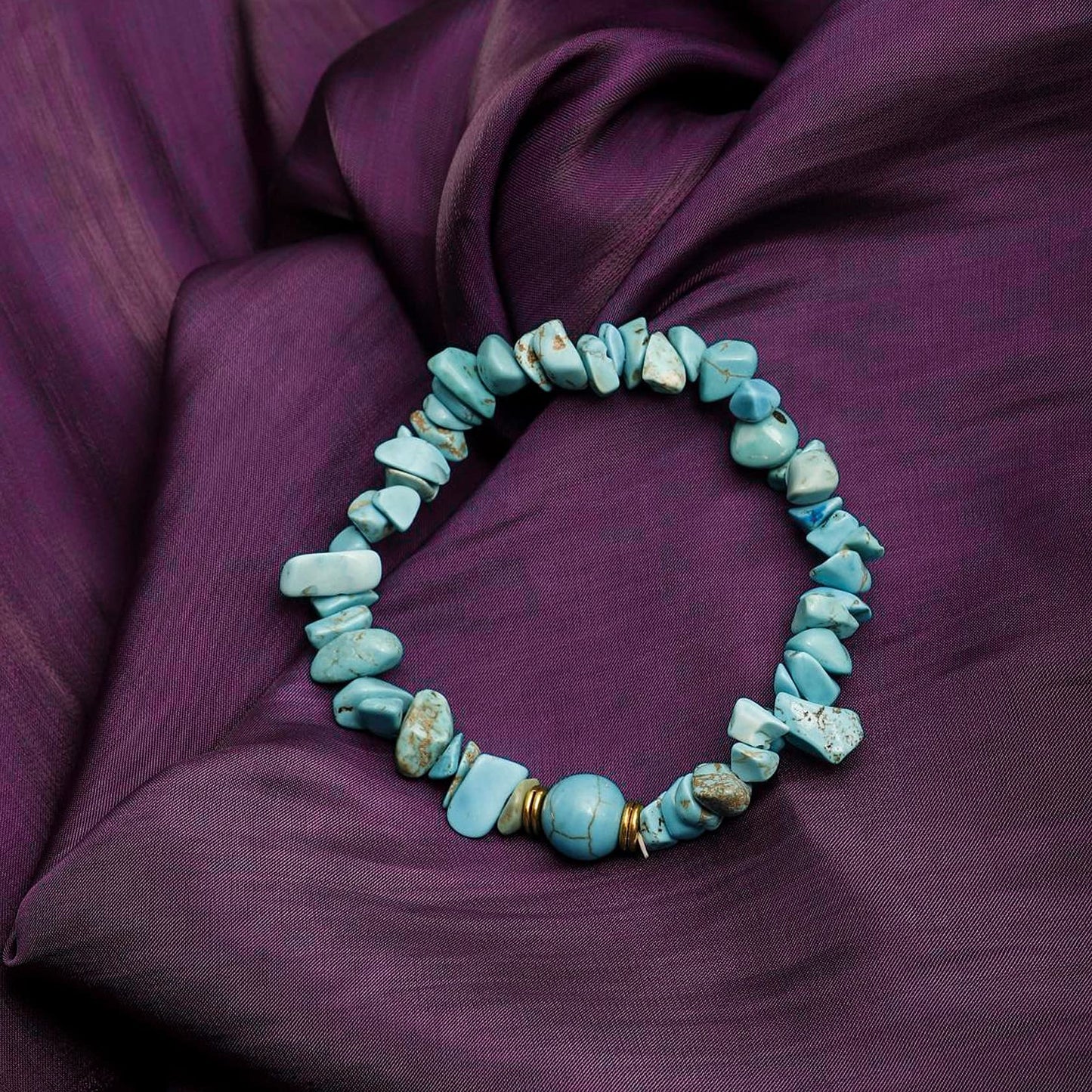 MILAKOO Women 7 Chakra Bracelets Crystal Healing Chip Stone Stretch Bracelets for Women Reiki Yoga Anxiety