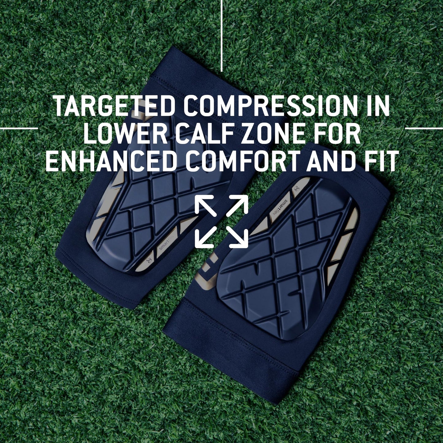 G-Form Pro-S Elite X Shin Guard, Matte Black, Adult Medium