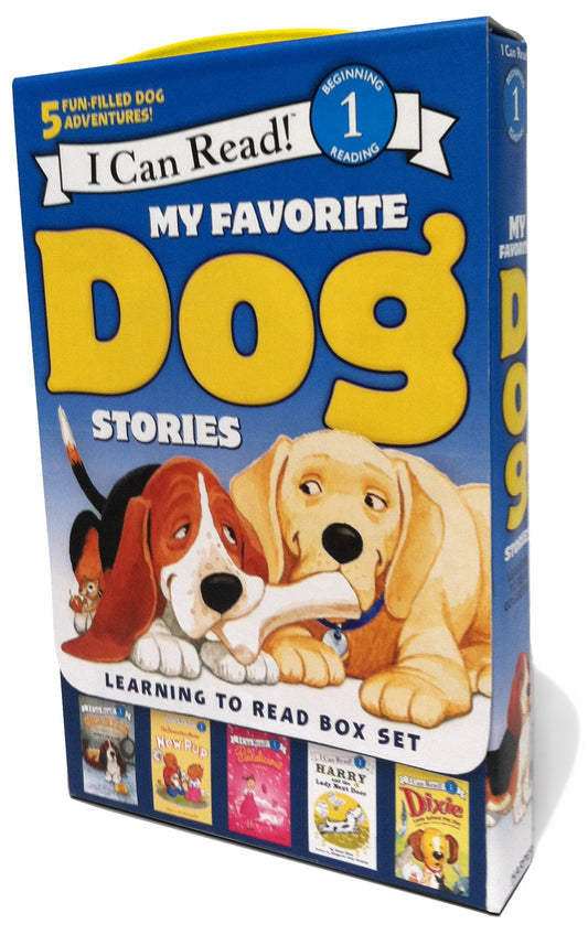 My Favorite Dog Stories: Learning to Read Box Set: A Box of 5 Favorite Dog Books for Beginning Readers (I Can Read Level 1)