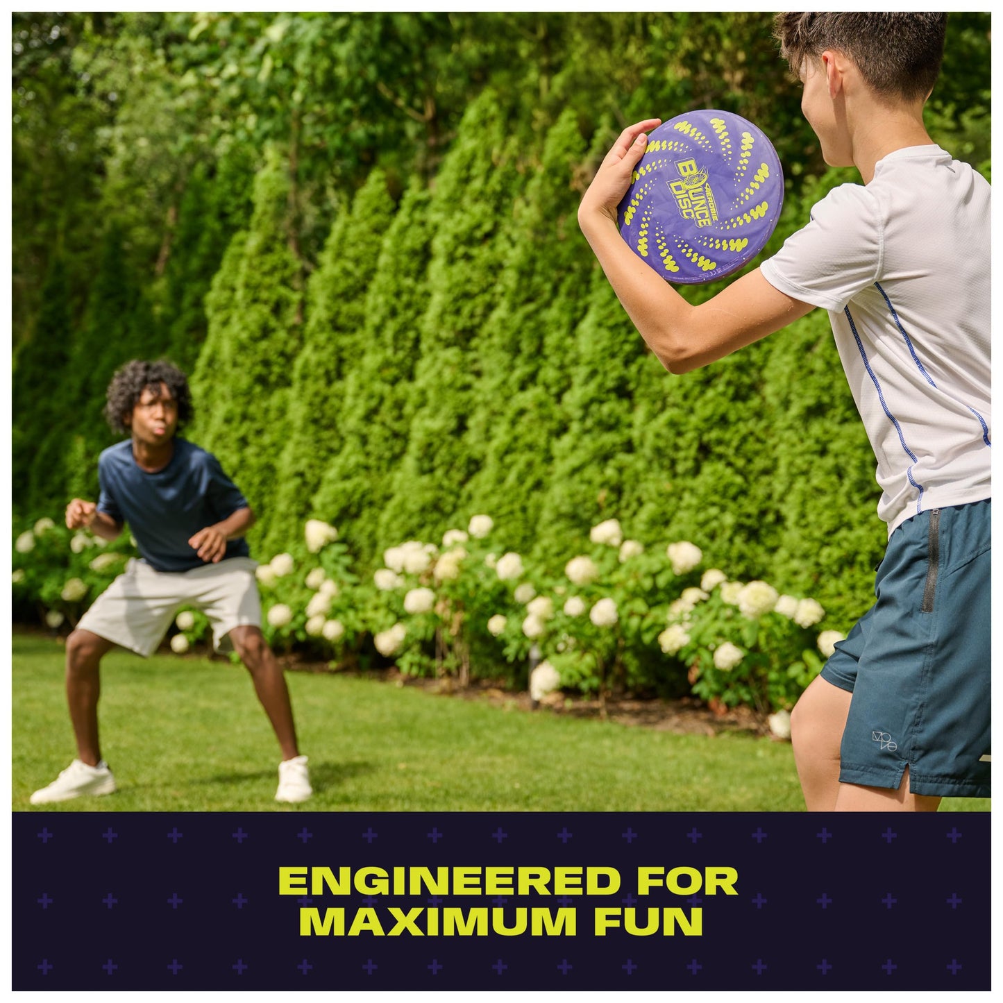 Aerobie Bounce Disc, Throwing Disc Toy for Kids, Backyard Toys & Outdoor Games for Adults & Family, Ages 5 & Up