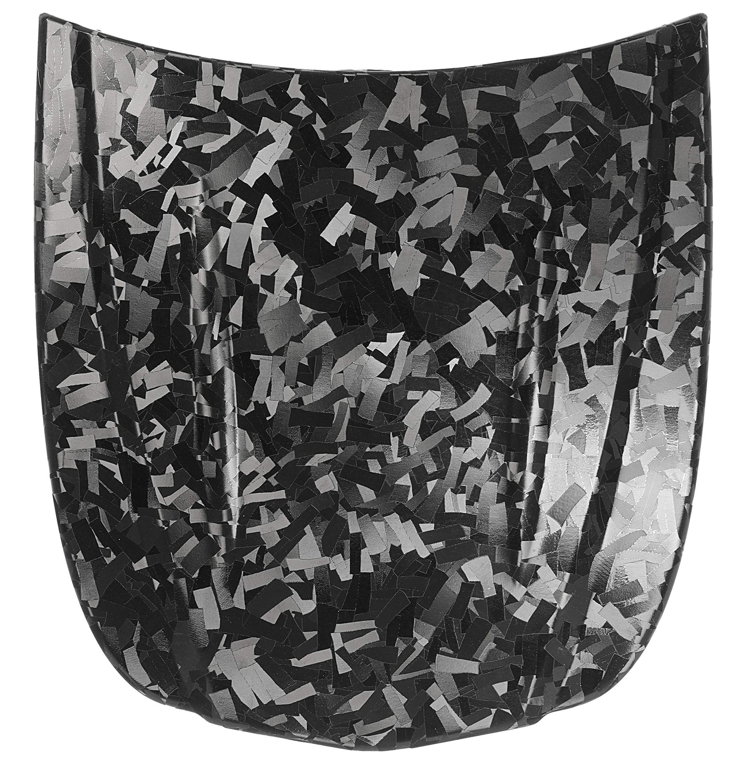 VViViD+ Forged Composite Carbon Patternless Car Vinyl Wrap Roll (25ft x 5ft, Black)