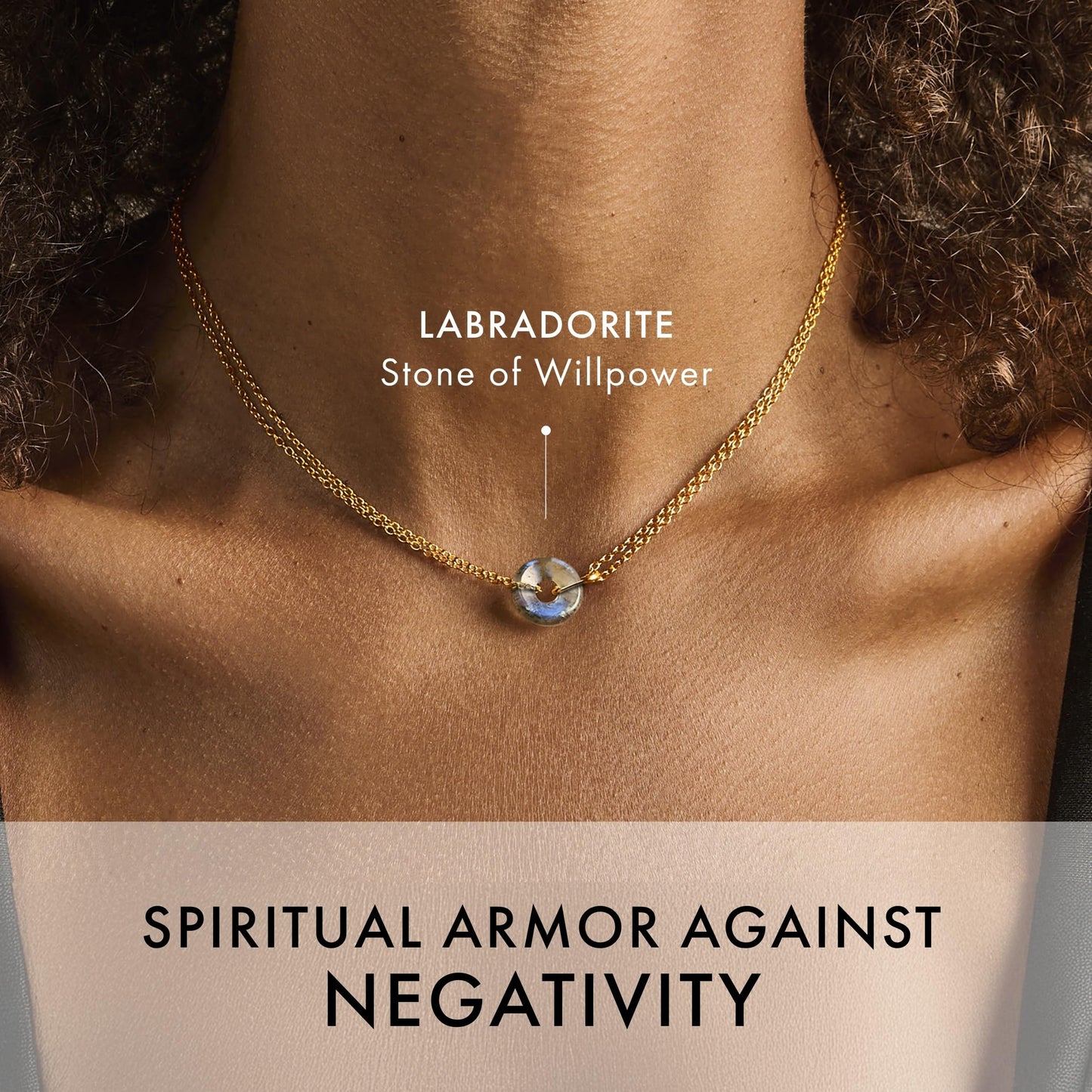 Moon Magic Authentic Moonstone Necklace for Women | Onyx, Labradorite, Black Obsidian Necklaces/Real 925 Sterling Silver |18k Rose and Yellow Gold Enchanted Crystal Necklace for Women/Genuine Jewelry