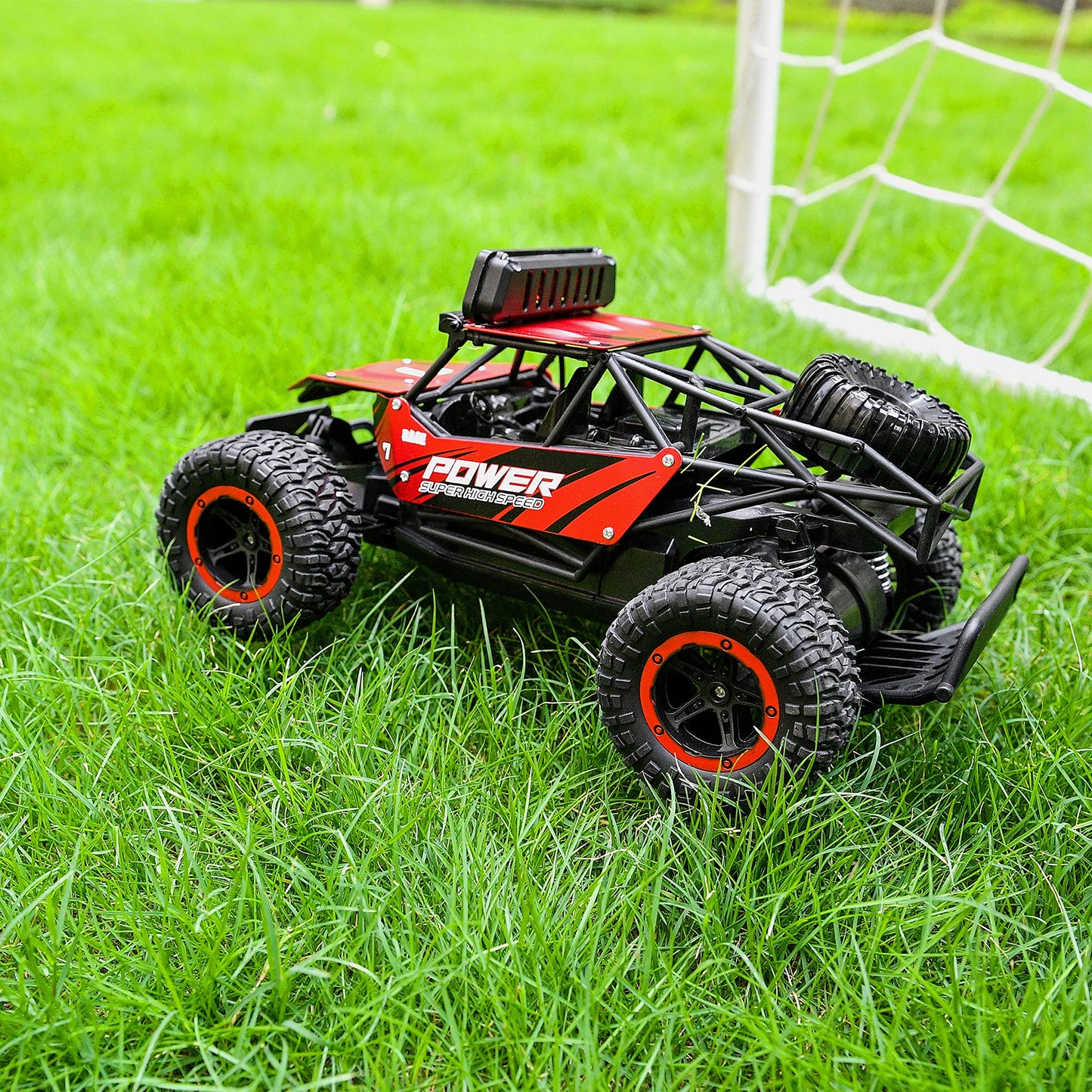 BEZGAR TB141 RC Cars-1:14 Scale Remote Control Car, 2WD High Speed 20 Km/h All Terrains Electric Toy Off Road RC Car Vehicle Truck Crawler with Two Rechargeable Batteries for Boys Kids and Adults