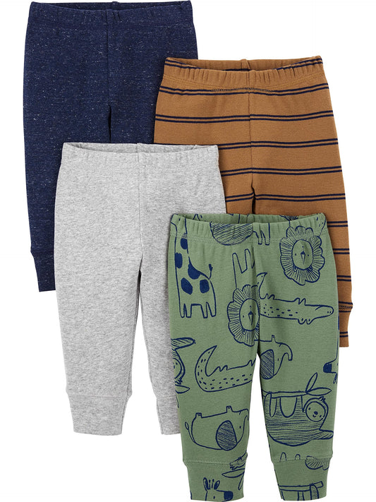 Simple Joys by Carter's Unisex Babies' Pant, Pack of 4