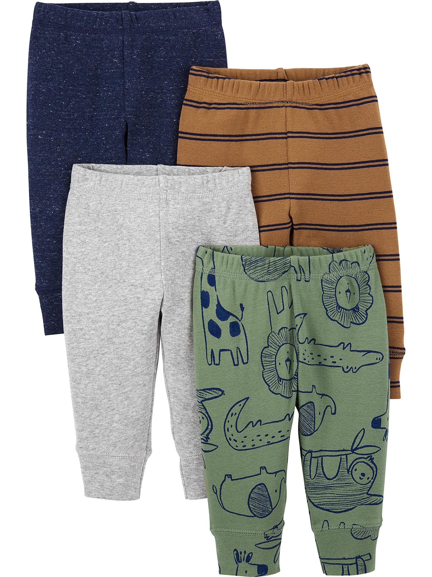 Simple Joys by Carter's Unisex Babies' Pant, Pack of 4